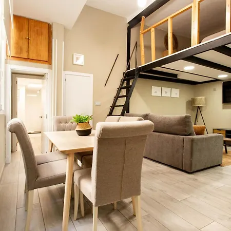 Apartamento Tirso Loft En Madrid Exterior foto