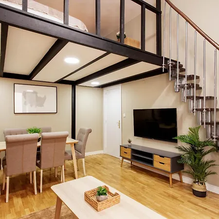 Apartamento Tirso Loft En Madrid Exterior foto